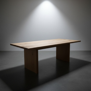 SOLID OAK- DINING TABLE